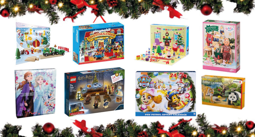 Julegaver til alle, julekalendere til børn, bedste julekalendere til børn, legetøjs julekalendere, juleklaendere med legetøj, pakkekalendere med legetøj, Lego julekalender, Playmobil julekalender, Barbie julekalender