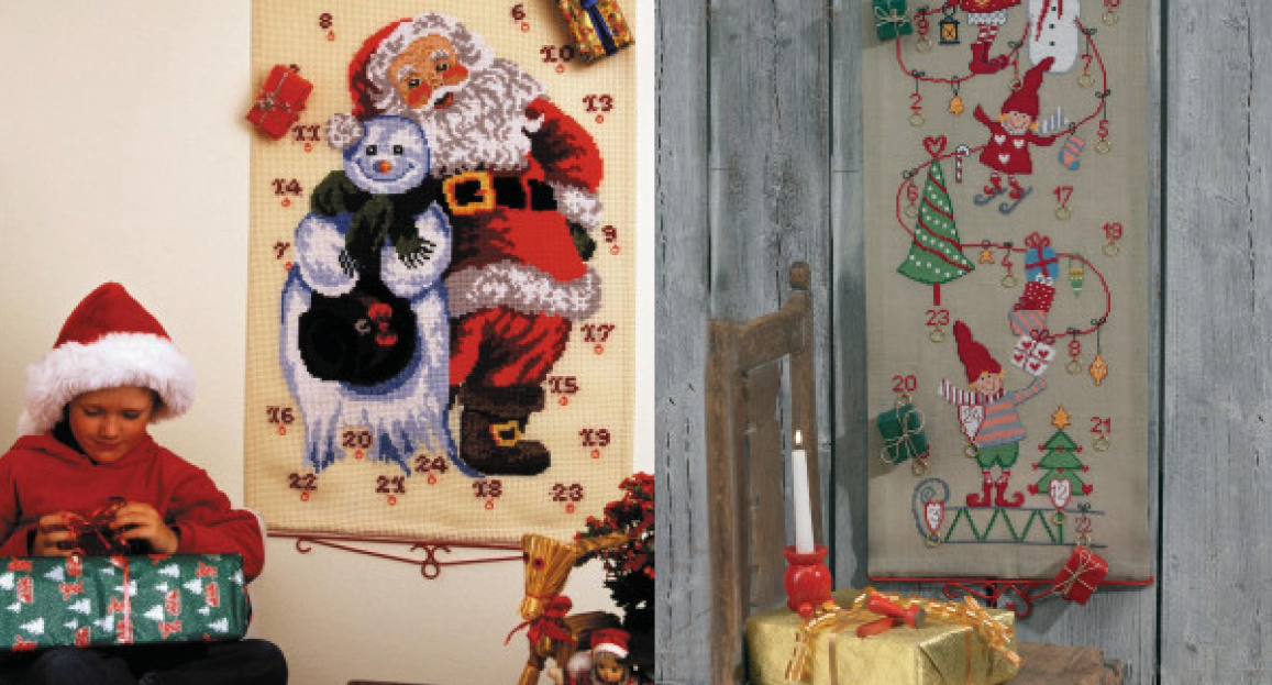 Broderi julekalender til julehygge 2024